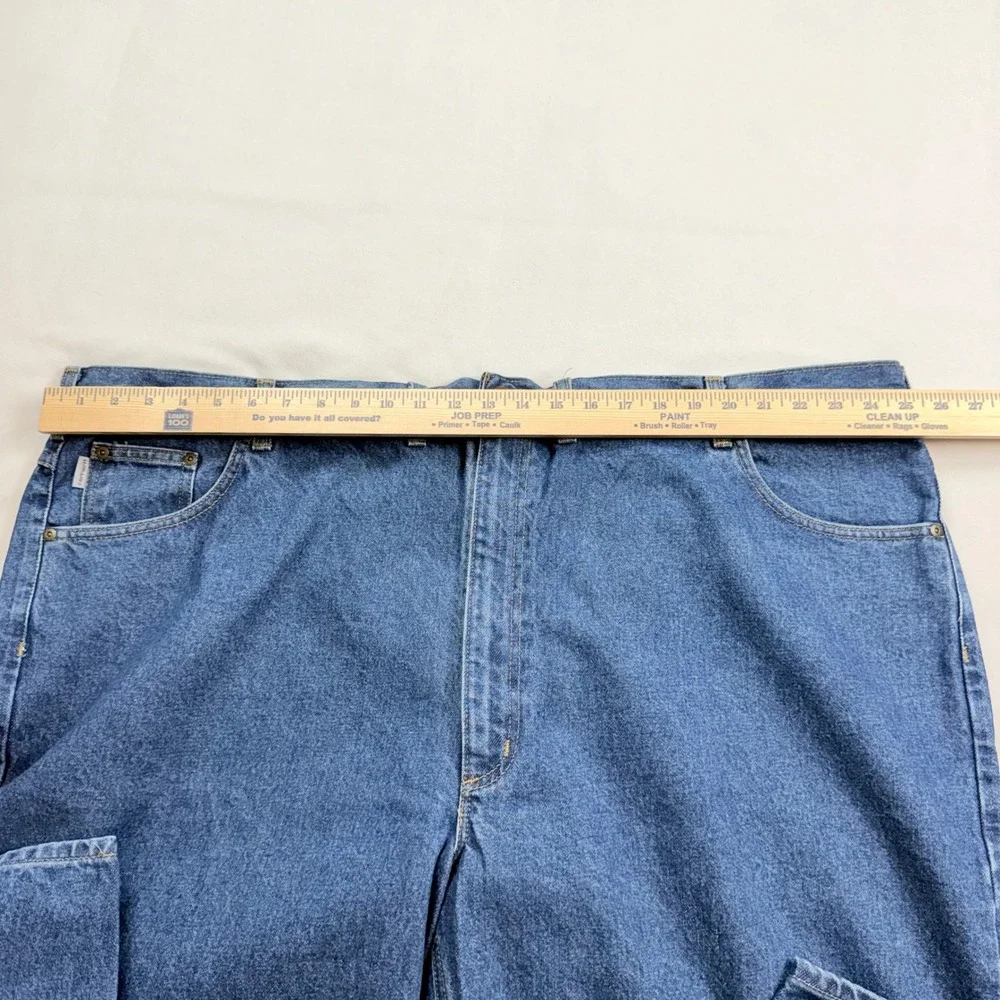 Carhartt B17-DST‎ Relaxed Fit Tapered Leg Blue Denim Jeans Mens 52x30 NWT